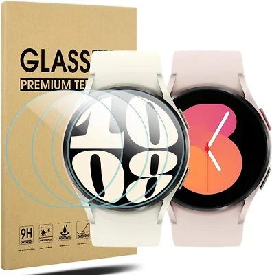 For Samsung Galaxy Watch 8/7/6/5/4 FE 40MM 44 MM Screen Protector Tempered Glass - Image 1 of 4