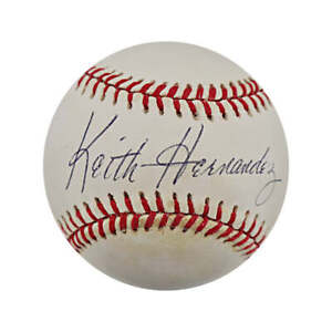 Keith Hernandez Autographed ONL Baseball (JSA)