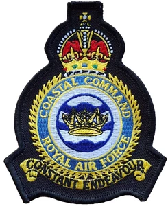 Coastal Command Royal Air Force Embroidered Patch Badge - MOD LICENSED - Picture 1 of 4
