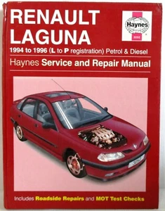 Haynes - Renault Laguna 1994-1996, Petrol & Diesel / Service & Repair Manual 117 - Picture 1 of 7