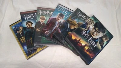 Harry Potter DVD Lot (The 1st, 4th, 5th, 6th, 7th, & 8th Movies) - Image 1 of 4