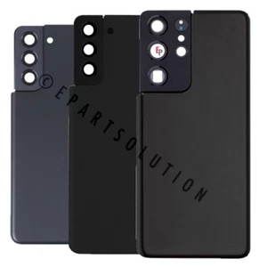 Samsung Galaxy S21/S21 Plus/S21 Ultra Rear Back Glass Cover Battery Door Housing - Picture 1 of 5
