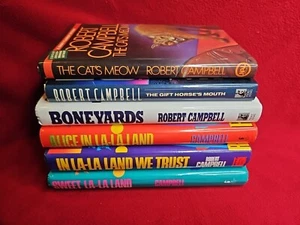 Robert Campbell Lot ~ All FIRST EDITIONS ~ 6 Book Bundle!! - Picture 1 of 15