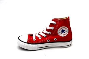 CONVERSE CHUCK TAYLOR ALL STAR 3J232 RED HI TOP LITTLE KIDS SHOE - Picture 1 of 10