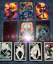 Ghost Rider Buyback Nights Of Vengeance Venom 20/20 Omega + Bonus Marvel Cards