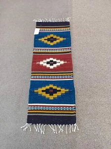 Zapoteken handgewebte Wolle Läufer; 15"x40"; ZAP11-3 - Bild 1 von 2