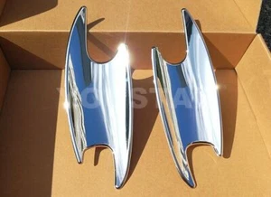 UK STOCK 2 NEW CHROME Door Handle Bucket Cup Covers for Mercedes SLK Class R171 - Picture 1 of 7