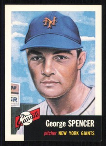 1991 Topps Archives #3 George Crowe 1953 Reprint - Near Mint