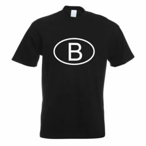 Belgique T-Shirt Imprimé Motif Funshirt Design Print - Imagen 1 de 19