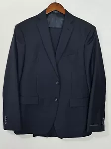 Traje John Varvatos Star EE. UU. Bedford Soild Azul Talla 40 R #271 - Imagen 1 de 9