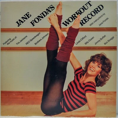 "Jane Fonda's Workout Record" 2 Vinyl LP's [Columbia CX238054] - Image 1 of 4
