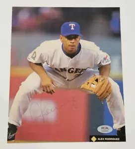 ALEX RODRIGUEZ Signed Magazine Photo-MARINERS-RANGERS-YANKEES-PSA - Picture 1 of 5