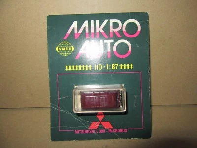 993H Vintage Smer Mikro Auto Mitsubishi L300 Mini Bus Ho 1:87 Nuovo + Scatola - Immagine 1 di 4