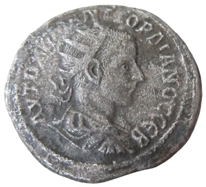 ANTIOQUÍA ROMANA. TETRADRACMA PLATEADO. GORDIANO III, 238-244 AD. REVERSO ÁGUILA. - Imagen 1 de 5