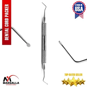 Dental Cord Packer D=0.20mm/Ǿ1.5mm Gingival Retraction Periodontal - Picture 1 of 2