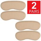 2 Pairs Fabric Shoe Pads Cushion Liner Grip Back Heel Inserts Insoles