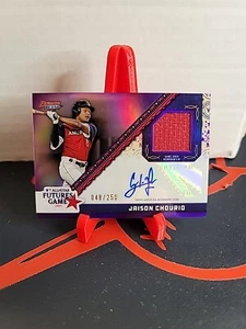 JAISON CHOURIO ALL-STAR FUTURES PATCH AUTO /250 2024 BOWMAN'S BEST #FGRA-JC - Picture 1 of 2