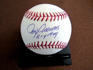 ROY SIEVERS 1949 ROY ST. LOUID BROWNS SENATORS SIGNED AUTO VTG OAL BASEBALL JSA - Picture 1 of 3