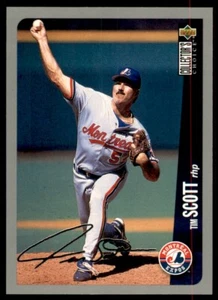 1996 Collector's Choice Silver Signature Tim Scott Montreal Expos #609 - Picture 1 of 2