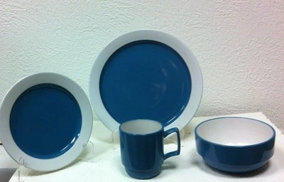 JUEGO DE VAJILLA PHALTZGRAFF 16 PIEZAS HUDSON (TURQUESA) ¡¡TOTALMENTE NUEVO!!! Foto 1 de 4