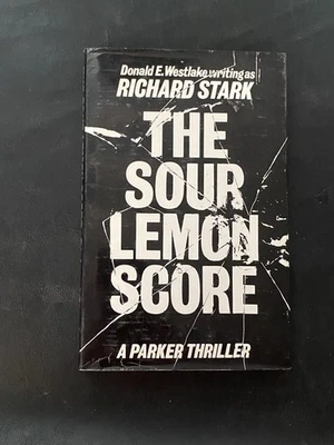 The Sour Lemon Score A Parker Thriller Book by Richard Stark 1986 Signed CABF - Image 1 of 4