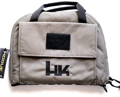 HECKLER & KOCH LICENSED PISTOL BAG CASE BY HOGUE WITH 4 MAGAZINE POUCH USP VP9 - Image 1 of 4