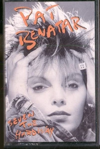 Pat Benatar Seven the Hard Way cassette UK Chrysalis 1985 cassette. Black shell - Picture 1 of 3