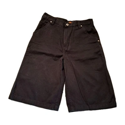 Pantalones cortos de carpintero Route 66 negros para niño talla 16 Foto 1 de 4