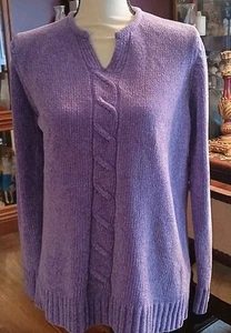 Vintage Bobbie Brooks Sweater Women’s Small 6/8 Lavender Pullover - Picture 1 of 7
