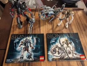 LEGO Bionicle 10201 Takutanuva Set  (8593 & 8596) Makuta & Takanuva