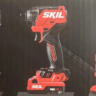 Destornillador de impacto Skil PWRCORE 12V sin escobillas 1/4" herramienta desnuda ID6744A-00 Foto 1 de 4