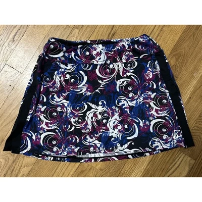 Saia esportiva feminina tênis multicolorido pickleball tamanho XS *B4 - Imagem 1 de 4