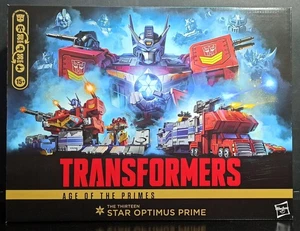 HASBRO 2025 TRANSFORMERS AGE OF THE PRIMES STAR OPTIMUS PRIME TITAN CLASS MISB - Picture 1 of 19