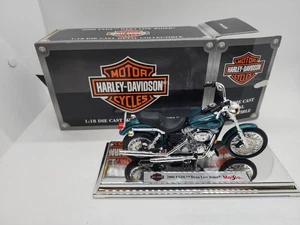 Harley Davidson Motorcycles 1:18 Diecast 2000 FXDL Dyna Low Rider in original Bo - Bild 1 von 8