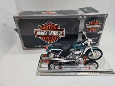 Harley Davidson Motorcycles 1:18 Diecast 2000 FXDL Dyna Low Rider en caja original Foto 1 de 4