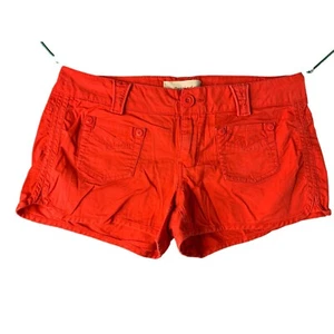 Rewind Womens Size 11 Red Short Bootie Shorts R407AVES - Picture 1 of 4
