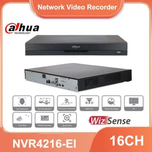 Dahua NVR4216-EI 16CH 2SATA No-PoE 4K NVR AI Video Recorder SMD Face Recognition - Picture 1 of 9