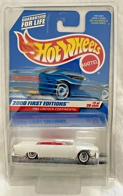 1964 Lincoln Continental Hot Wheels 2000 First Editions With Factory Error - Image 1 of 4