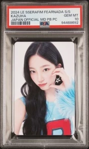 2024 LE SSERAFIM Fan Meeting FEARNADA Japan Official MB PB PC Kazuha PSA 10 - Picture 1 of 2
