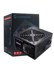 ATX 500W NON-MODULAR POWER SUPPLY 80 GOLD PLUS 20+4PIN WITH SWITH PUS FOR GAMING - Picture 1 of 21