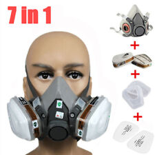 PRO 6200 Half Face Gas Mask Cover Painting Spraying Respirator Work Facepiece