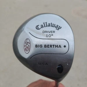 Callaway Biggest Big Bertha Driver 10 Degree Steel Shaft Mens Right Hand RH - Picture 1 of 11