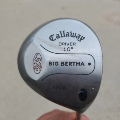 Callaway Biggest Big Bertha Driver 10 Degree Steel Shaft Mens Right Hand RH - Image 1 of 4