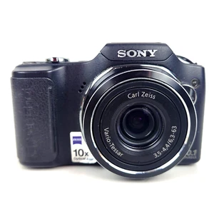 PARTS ONLY Sony Cyber-shot DSC-H20 10.1MP Digital Camera - Black - Picture 1 of 7