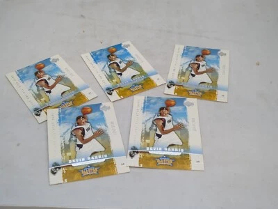 5 Card Lot 2005 Upper Deck NBA All-Star Game #DE Devin Harris/2005 Mavericks - Image 1 of 4