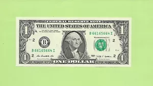 2009 ..UNCIRC $ 1 B 6616 5664 I .... 2009 $ 1 B-I POKER NOTE 5-6er - Bild 1 von 2