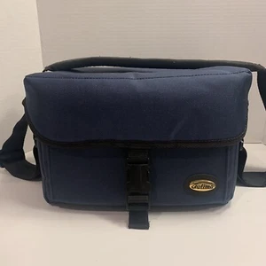 Bolso de hombro para cámara FOTIMA azul correa ajustable - Imagen 1 de 12