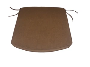 Agora Dining Chair Seat Cushion Brown Sunbrella-Offered in Sets of 2, 4, & 6 - Picture 1 of 7