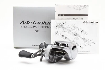 Shimano Metanium SHALLOW EDITION Hg Destro Esca Colata Mulinello Giappone #2272- - Immagine 1 di 4