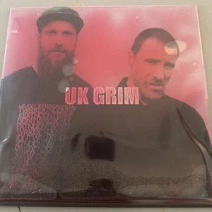 SLEAFORD MODS * UK GRIM * Ltd VINYL LP w/ EXCL. GEL SLEEVE * 1000 Blood Records - Picture 1 of 5
